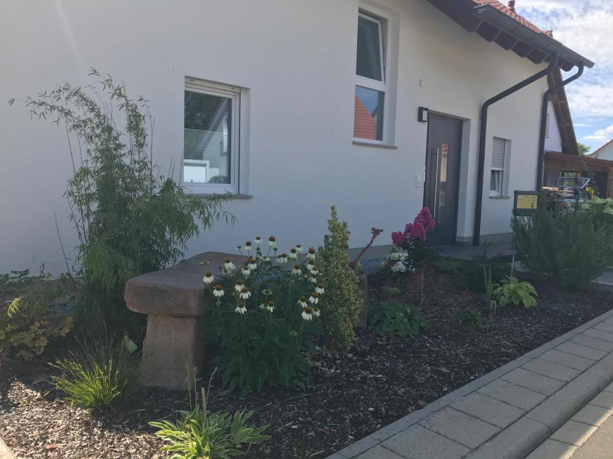 Ferienwohnung „Anhaide“ Woerth am Rhein Exterior foto